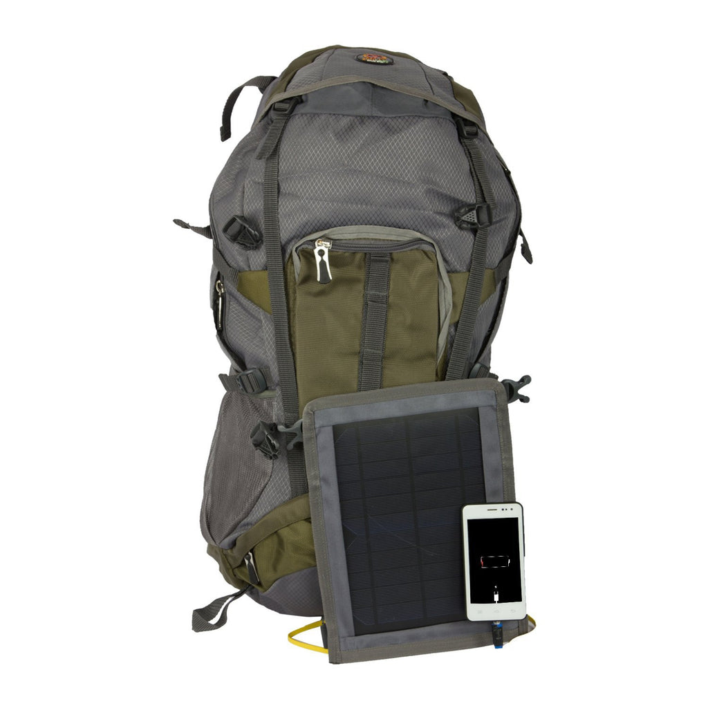 Solar Powered Backpack Charger